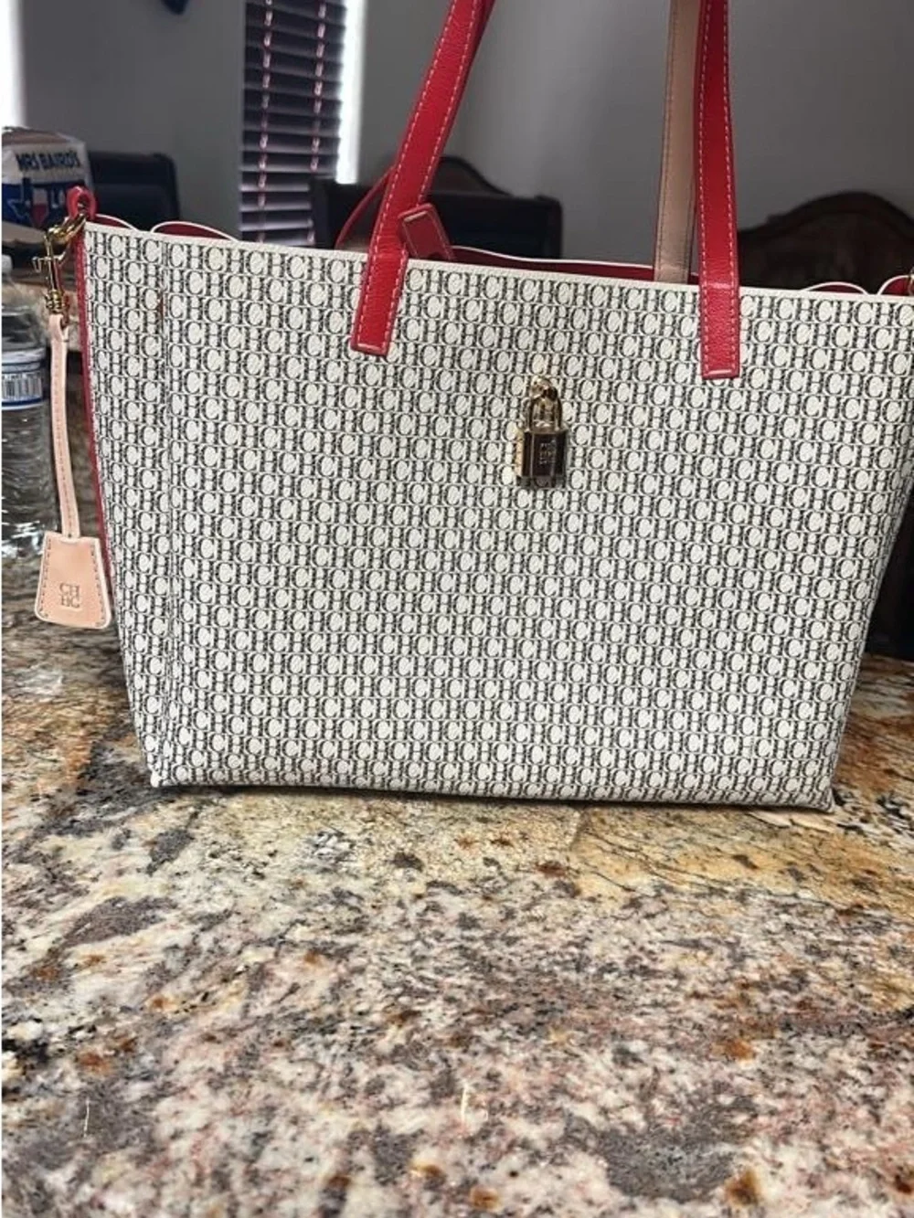 Carolina Herrera CH monogram tote New with tags
